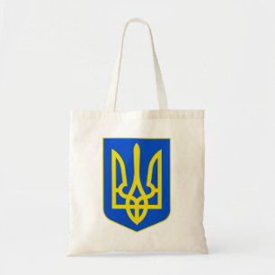 Tote Bag Armoiries d'État de l'Ukraine Trident d'Or Beaux-A
