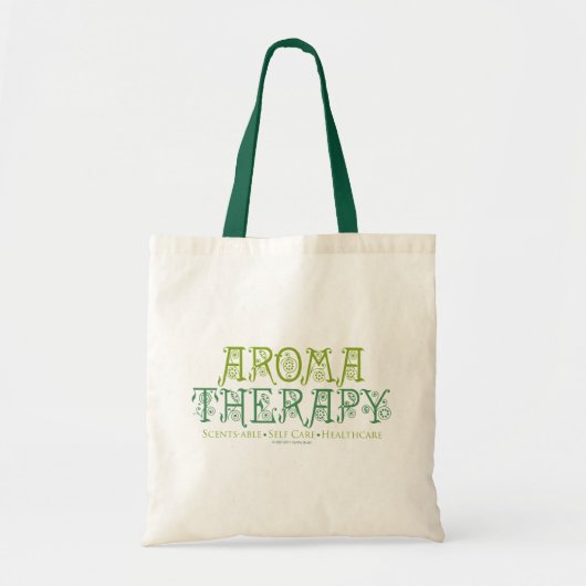 Tote Bag Aromathérapie Fourre-tout mince (Devant)
