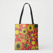 Tote Bag Around circle splats (Devant)