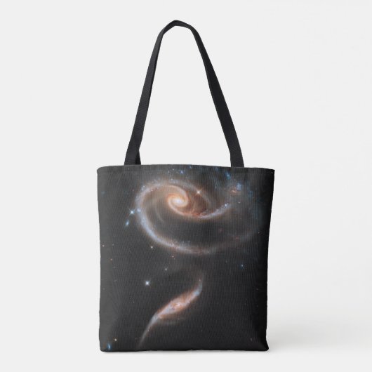 Tote Bag Arp 273 Galaxies Interagissant En Andromède. (Dos)