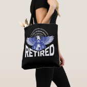 Tote Bag Arrestation de l'officier de police retraité (De près)