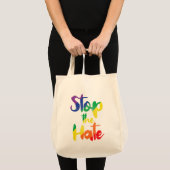 Tote Bag Arrêtez la haine (Devant (produit))