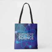 TOTE BAG ARRÊTONS-NOUS / PENSER COMME UN PROTON (Devant)