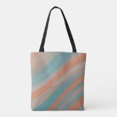 Tote Bag arrière - plan Abstrait avec bandes diagonales (Dos)