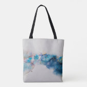 Tote Bag Arrière - plan Abstrait de l'encre d'alcool (Dos)