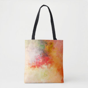 Tote Bag Arrière - plan Abstrait peint brossé. Brosse