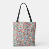 Tote Bag arrière - plan Abstrait sans soudure composé de pa (Dos)