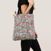 Tote Bag arrière - plan Abstrait sans soudure composé de pa (De près)