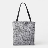 Tote Bag arrière - plan Abstrait. Texture monochrome. Image (Dos)
