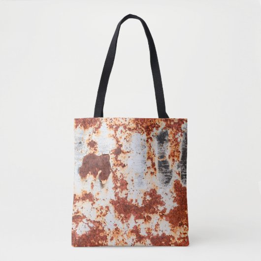 Tote Bag arrière - plan abstrait texture rouille grunge (Devant)