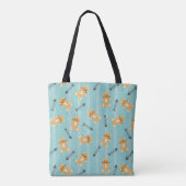 Tote Bag arrière - plan avec des chats (Dos)