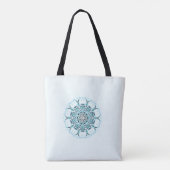 Tote Bag arrière - plan blanc de la mer Abstraite (Dos)