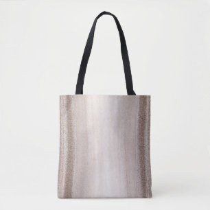Tote Bag arrière - plan Brown peint