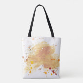 Tote Bag arrière - plan d'aquarelle (Dos)