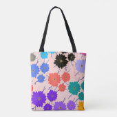 Tote Bag Arrière - plan d'aquarelle Abstrait avec design de (Dos)
