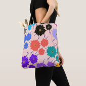 Tote Bag Arrière - plan d'aquarelle Abstrait avec design de (De près)