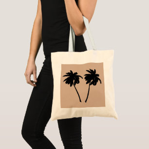 Tote Bag Arrière - plan de couleur personnalisée Silhouette