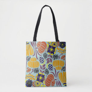 Tote Bag arrière - plan de design floral