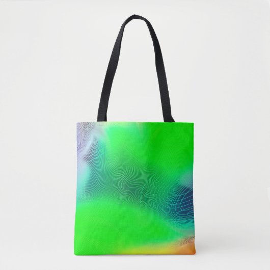 Tote Bag arrière - plan de flou abstrait. patch d'effet mul (Devant)
