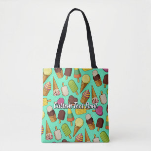 Tote Bag Arrière - plan de glace