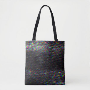 Tote Bag Arrière - plan de texture de l'écran de test