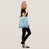 Tote Bag Arrière - plan de triangle cristal. (Sur le modèle)
