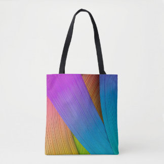 Tote Bag arrière - plan de vague Abstrait. Illustration 3D.