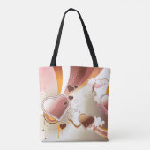 Tote Bag Arrière - plan dénommé de conception (Dos)
