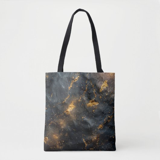 Tote Bag Arrière - plan en acier brûlé (Devant)