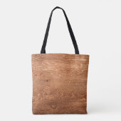Tote Bag Arrière-plan en bois foncé, texture, table, bac (Dos)