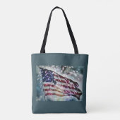 Tote Bag Arrière-plan Fireworks (Dos)