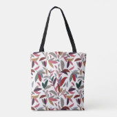 Tote Bag Arrière - plan floral (Dos)
