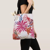 Tote Bag Arrière - plan floral 3 (De près)