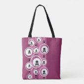 Tote Bag Arrière - plan grunge (Dos)