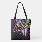 Tote Bag Arrière - plan grunge (Dos)