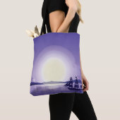 Tote Bag Arrière - plan Océan (De près)