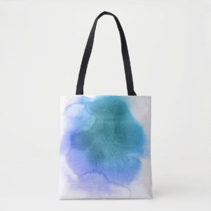 Tote Bag Arrière - plan peint à la main 12 d'aquarelle