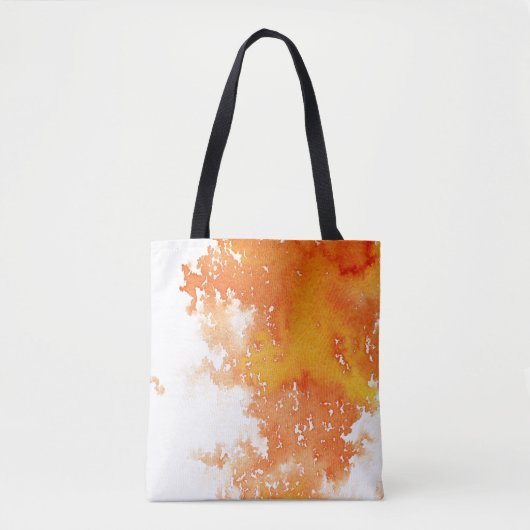 Tote Bag Arrière - plan peint à la main abstrait (Devant)