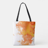 Tote Bag Arrière - plan peint à la main abstrait (Dos)