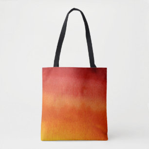 Tote Bag Arrière - plan peint à la main d'aquarelle