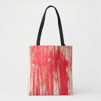 Tote Bag arrière - plan rouge Abstrait de l'aquarelle