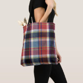 Tote Bag Arrière - plan Textile carré Texture (De près)