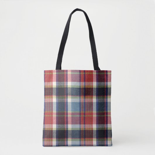 Tote Bag Arrière - plan Textile carré Texture (Devant)