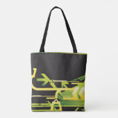 Tote Bag Arrière - plan tramé technique 4 (Dos)