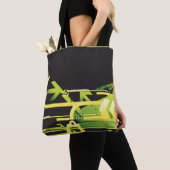 Tote Bag Arrière - plan tramé technique 4 (De près)