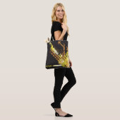 Tote Bag Arrière - plan tramé technique 5 (Sur le modèle)