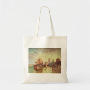 Tote Bag Arrivée d'un bateau à vapeur par Joseph Turner