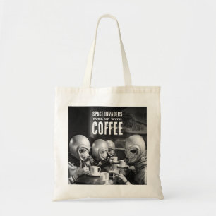 Tote Bag Arrosez avec la photo Vintage des envahisseurs d'e