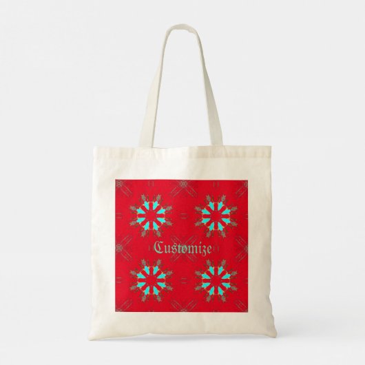 Tote Bag Arrowhead Feathers Pow-wow Thunder_Cove (Dos)