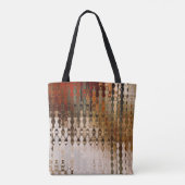 Tote Bag art abstract colorful geometric intersection backg (Dos)
